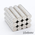 High Performance super strong  small n35 n 52 neodymium cylinder magnets